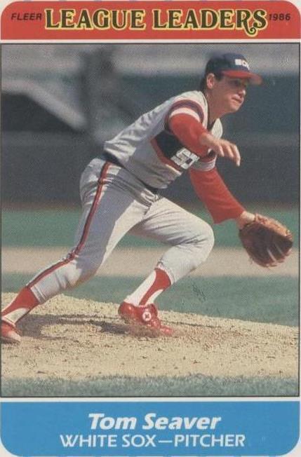 Fleer Major League Leaders 1986 - Tom Seaver #40