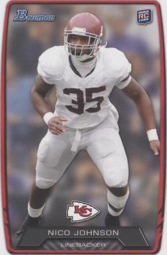 2013 Bowman Nico Johnson #188