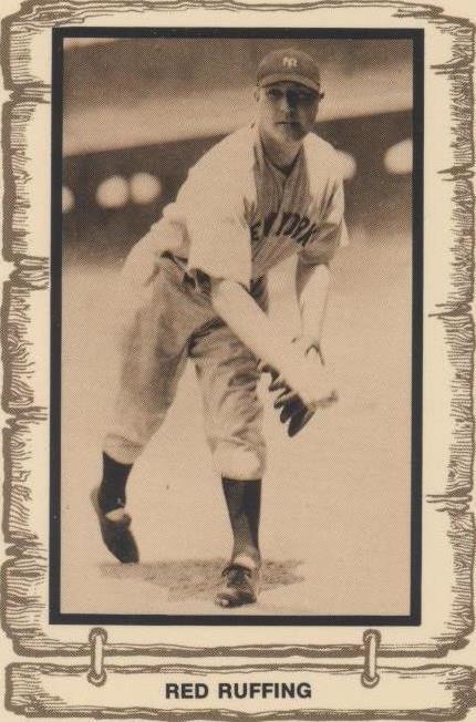 1983 Cramer Baseball Legends Series 4 - #109 Red Ruffing