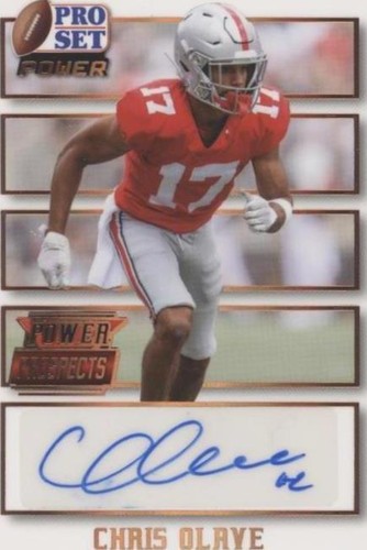 2021 Leaf Pro Set Power Chris Olave #PP-CO1