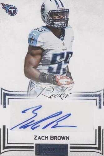 2012 Panini Playbook Zach Brown #175