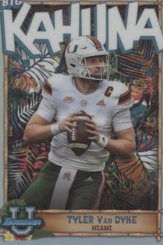 2022 Bowman University Chrome Tyler Van Dyke #TBK-8