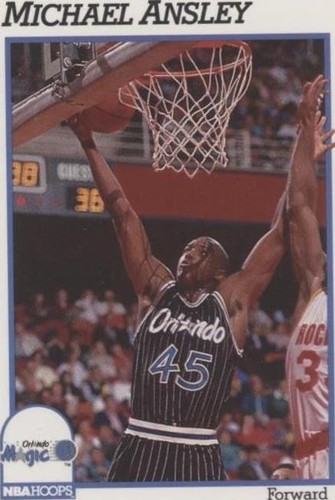 1991-92 NBA Hoops - Michael Ansley #148
