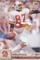 1992 Upper Deck Willie Drewrey #501