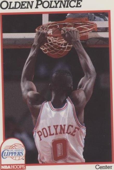 1991-92 NBA Hoops - Olden Polynice #97