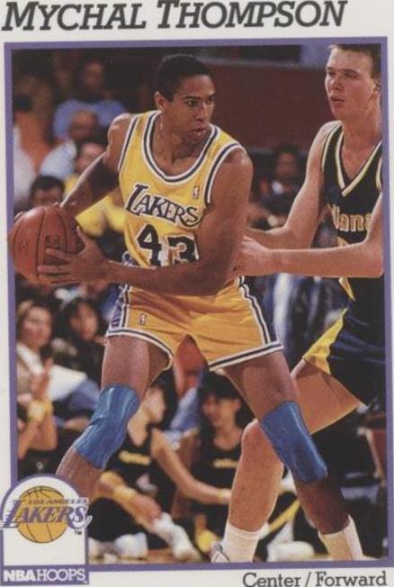 1991-92 NBA Hoops - Mychal Thompson #105