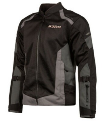 Klim Induction Stealth Black Mesh Motorcycle Street Jacket Size S L XL 2X