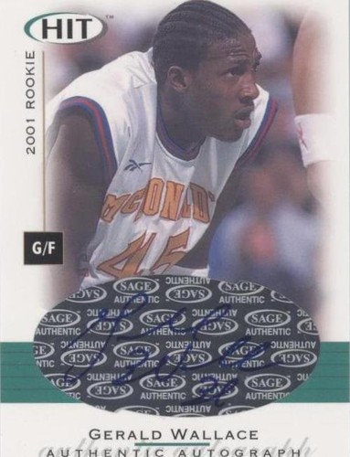 2001-02 SAGE Hit - Gerald Wallace #A24