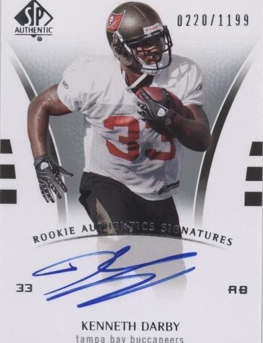 2007 SP Authentic Kenneth Darby #226