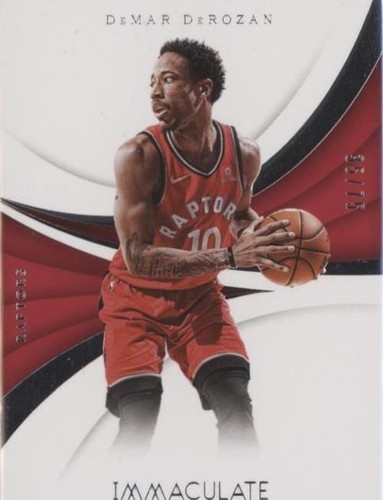 2017-18 Panini Immaculate Collection - DeMar DeRozan #70