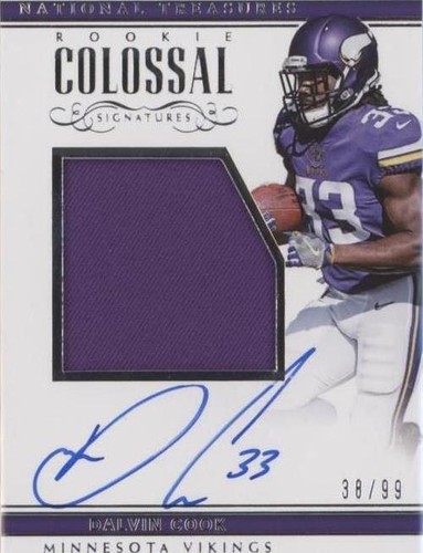 2017 Panini National Treasures Dalvin Cook #RCS-DC