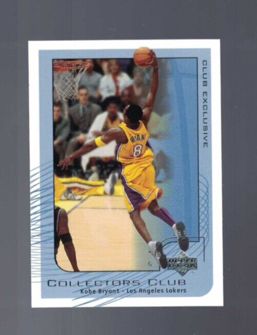 2001-02 Upper Deck Collectors Club Exclusive Kobe Bryant
