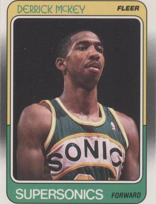 Fleer 1988-89 - Derrick McKey #109