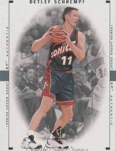 1998-99 SP Authentic - Detlef Schrempf #78