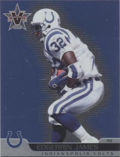 2001 Pacific Vanguard Edgerrin James #38