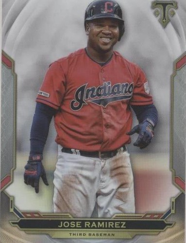 2019 Topps Triple Threads - Jose Ramirez #65
