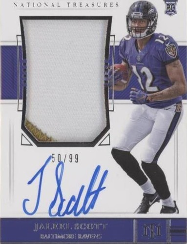 2018 Panini National Treasures Jaleel Scott #196