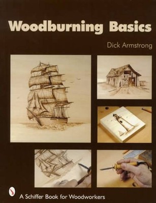 Woodburning Pyrography Guide Wood Art Craft How-to Book