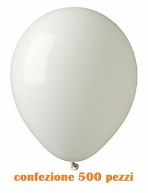 Confezione 500 Palloncini Magic Ball Bianchi Matrimonio Festa Compleanno moc