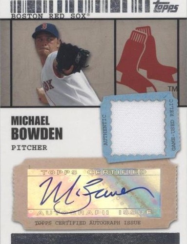 2009 Topps Ticket To Stardom - Michael Bowden #TSAR-MB