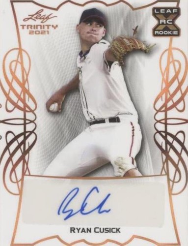 2021 Leaf Trinity - Ryan Cusick #BA-RC2