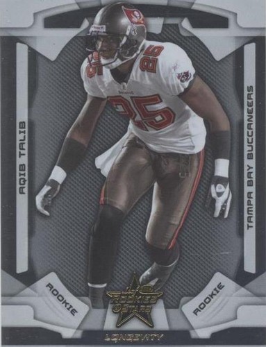 2008 Leaf Rookies & Stars Longevity Aqib Talib #120