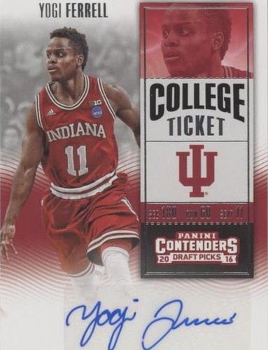 2016-17 Panini Contenders Draft Picks - Yogi Ferrell #168