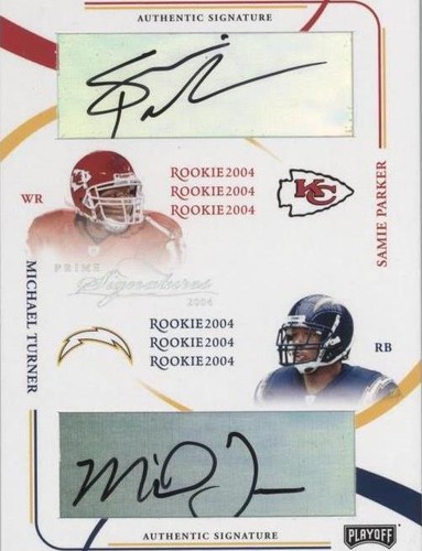 2004 Prime Signatures Michael Turner Samie Parker #120