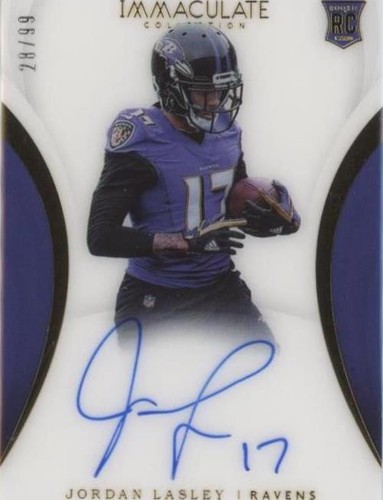 2018 Panini Immaculate Collection Jordan Lasley #144
