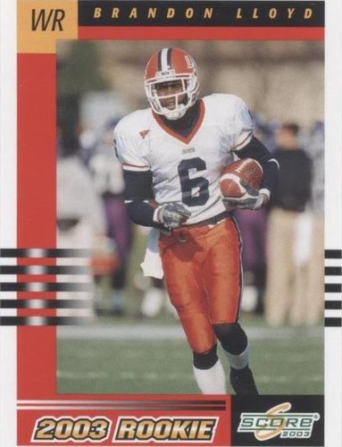 2003 Score Brandon Lloyd #299