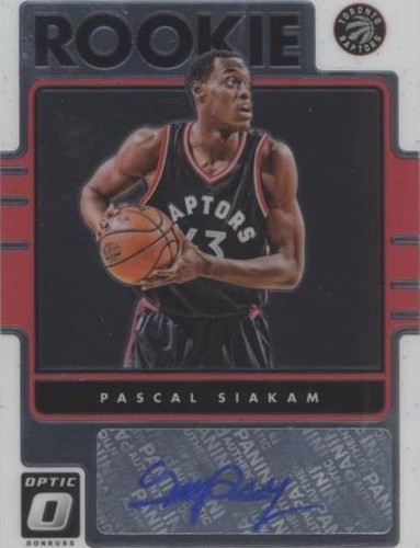 その他 Donruss Optic Pascal Siakam RC silver 2016-17 Donruss Optic Holo Silver Prizm Pascal Siakam RC