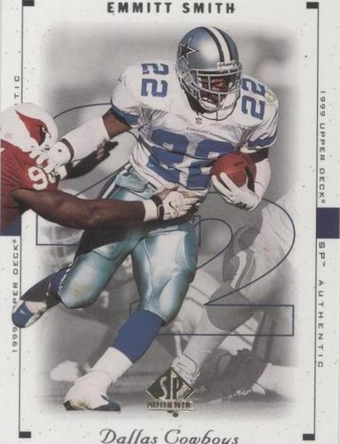 1999 SP Authentic Emmitt Smith #23