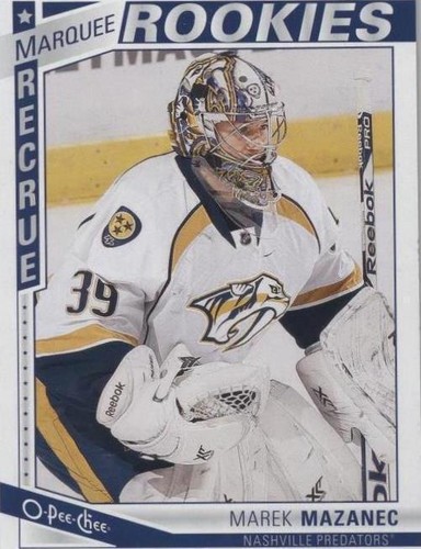 2013-14 O-Pee-Chee - Marek Mazanec #631