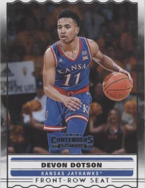 2020-21 Panini Contenders Draft Picks - Devon Dotson #SS-30