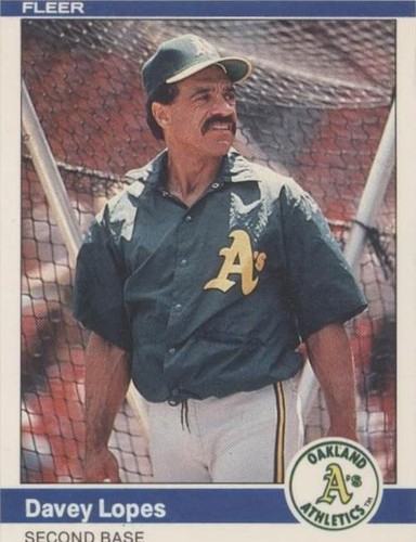 1984 Fleer - Davey Lopes #453