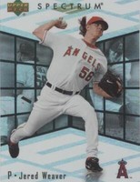 2007 Upper Deck Spectrum - Jered Weaver #RR-JW