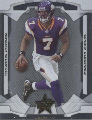 2008 Leaf Rookies & Stars Longevity Tarvaris Jackson #54