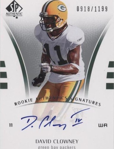 2007 SP Authentic David Clowney #211