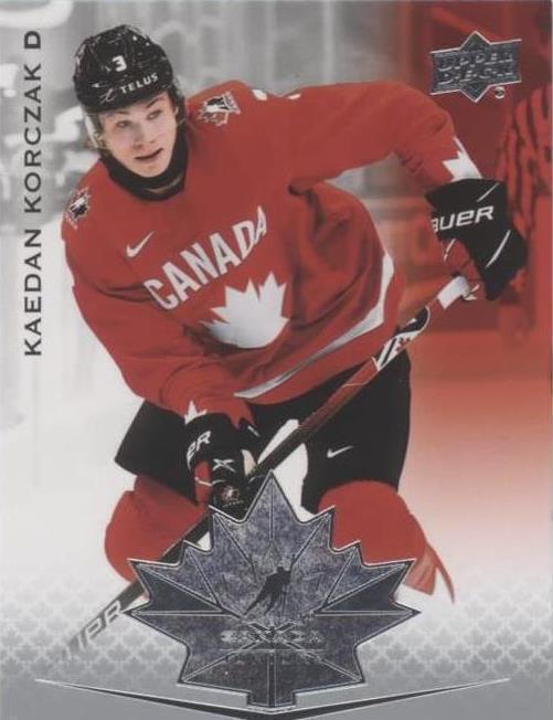 2021 Upper Deck Team Canada Juniors - Kaedan Korczak #99
