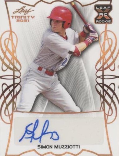 2021 Leaf Trinity - Simon Muzziotti #BA-SM2