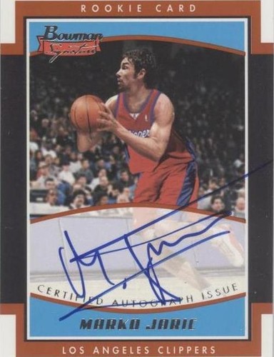 2002-03 Bowman Signature - Marko Jaric #SE-MJA