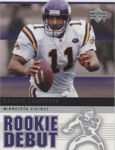 2005 Upper Deck Rookie Debut Daunte Culpepper #54