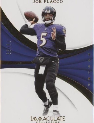 2018 Panini Immaculate Collection Joe Flacco #15