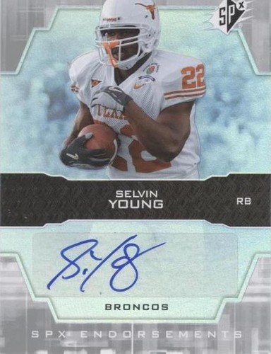 2007 SPx Selvin Young #EN-SY