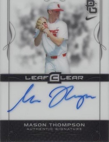 2015 Leaf Ultimate Draft - Mason Thompson #BA-MT1