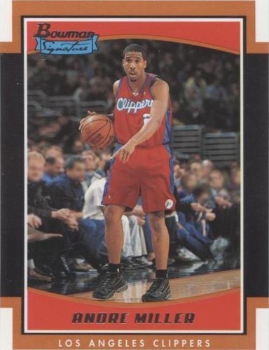 2002-03 Bowman Signature - Andre Miller #SE-ALM