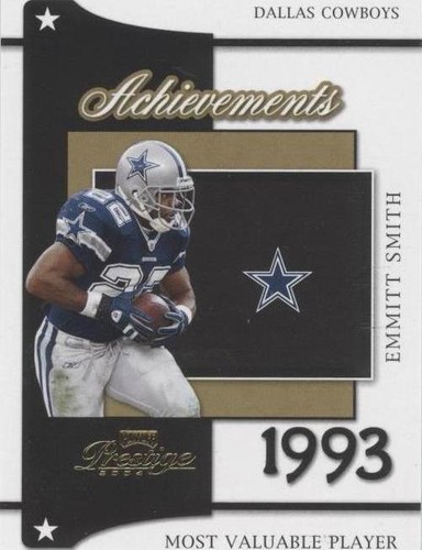 2004 Playoff Prestige Emmitt Smith #A-2