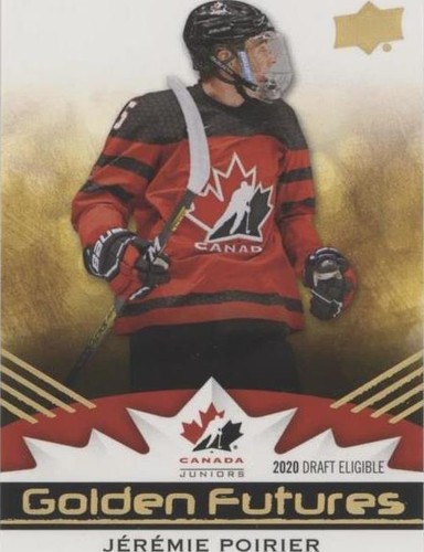 2020-21 Upper Deck Team Canada Juniors - Jeremie Poirier #GF-23