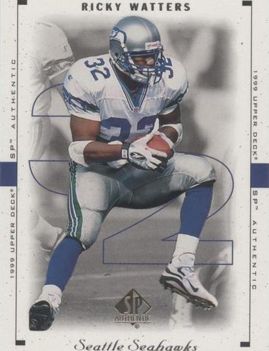 1999 SP Authentic Ricky Watters #80