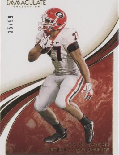 2020 Panini Immaculate Collection Collegiate Nick Chubb #21